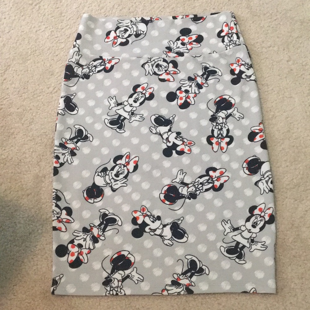 LuLaRoe Disney collection Cassie pencil skirt